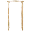 Puutarha-arkki Luonnollinen 110 x 40 x 205 cm Bambu