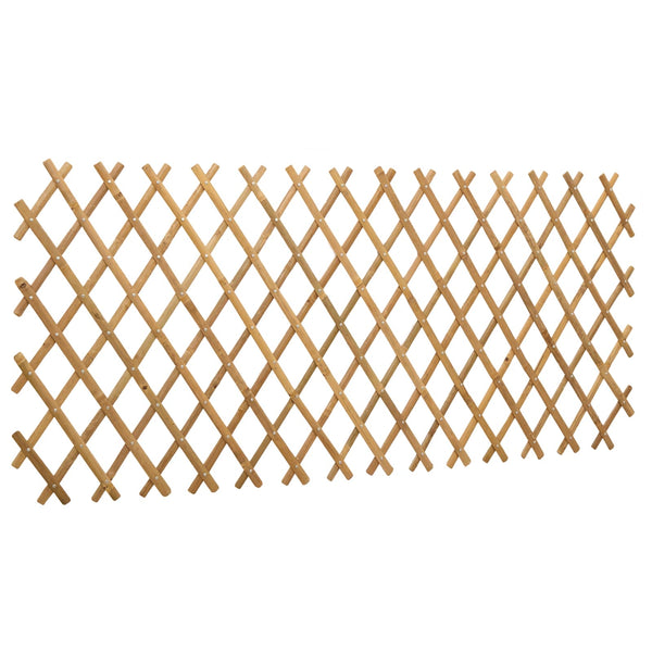 Laajennettava ristikkokaihtin 2 kpl 100 x 105 cm Bambu