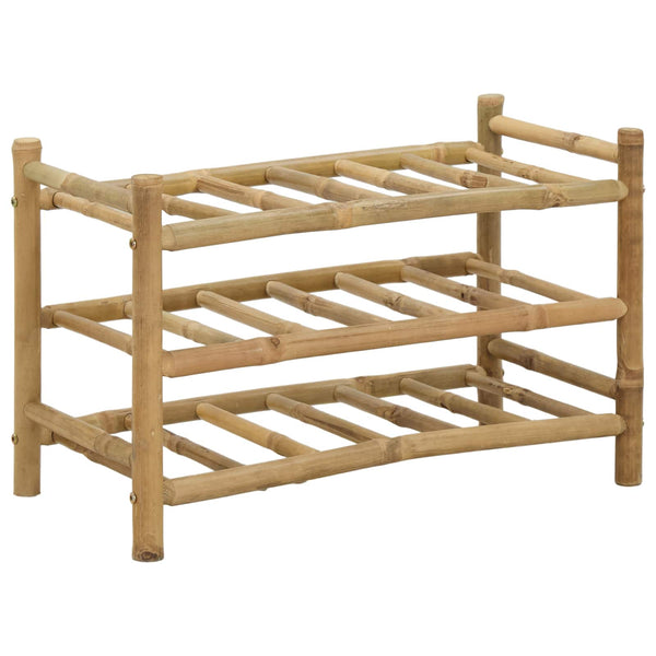 Viinipukki Luonnollinen 57 x 29,5 x 36 cm Bambusta