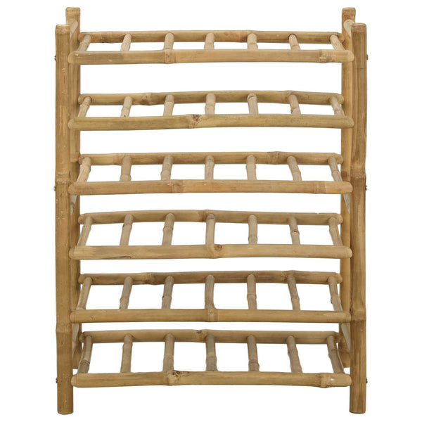 Viinipukki Luonnollinen 57 x 29,5 x 72 cm Bambusta