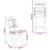 Puutarhan Tuoli 4 pcs Luonnollinen Bambusta