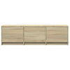 TV-kaappi LED-valolla 140 x 34 x 40 cm Sonoman tammi