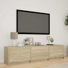 TV-kaappi LED-valolla 165 x 34 x 40 cm Sonoman tammi