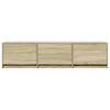 TV-kaappi LED-valolla 165 x 34 x 40 cm Sonoman tammi