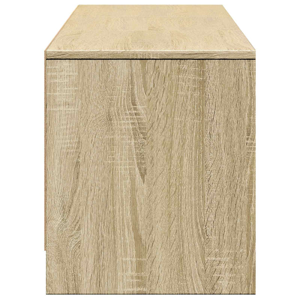 TV-kaappi LED-valolla 165 x 34 x 40 cm Sonoman tammi