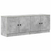 Varastokaappi parvisängylle 2 kpl Betoninharmaa 66 x 35 x 48 cm