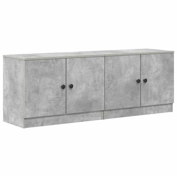 Varastokaappi parvisängylle 2 kpl Betoninharmaa 66 x 35 x 48 cm