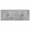 Varastokaappi parvisängylle 2 kpl Betoninharmaa 66 x 35 x 48 cm