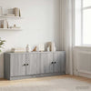 Varastokaappi parvisängylle 2 kpl Harmaa Sonoma 66 x 35 x 48 cm