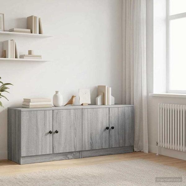 Varastokaappi parvisängylle 2 kpl Harmaa Sonoma 66 x 35 x 48 cm