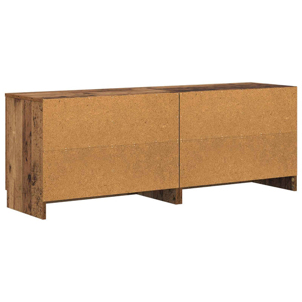Varastokaappi parvisängylle 2 kpl Vanha puu 66 x 35 x 48 cm