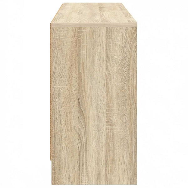 Sängynkaappi 2 kpl Sonoma-tammi 66 x 33 x 48 cm Tekninen puu