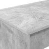 Sänky Pöytä Betoninharmaa Tekninen puu 100 x 45 x 75 cm