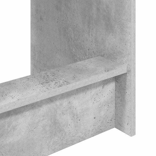 Sänky Pöytä Betoninharmaa Tekninen puu 100 x 45 x 75 cm