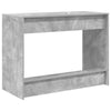 Sänky Pöytä Betoninharmaa Tekninen puu 100 x 45 x 75 cm