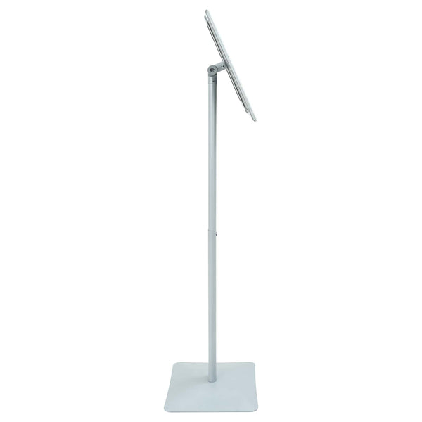 Pedestaali juliste teline 32 x 27 x 119 cm Valurauta Hopea