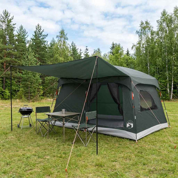 Perhe Teltta 5 hengelle Armivihreä Polyesteri