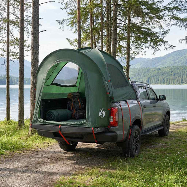 Auto Teltta Armivihreä 2-hengen Polyesteri ja teräs