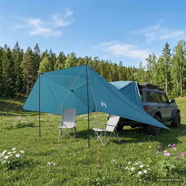 Auto Teltta Sininen 308 x 215 x 220 cm Polyesteri ja teräs