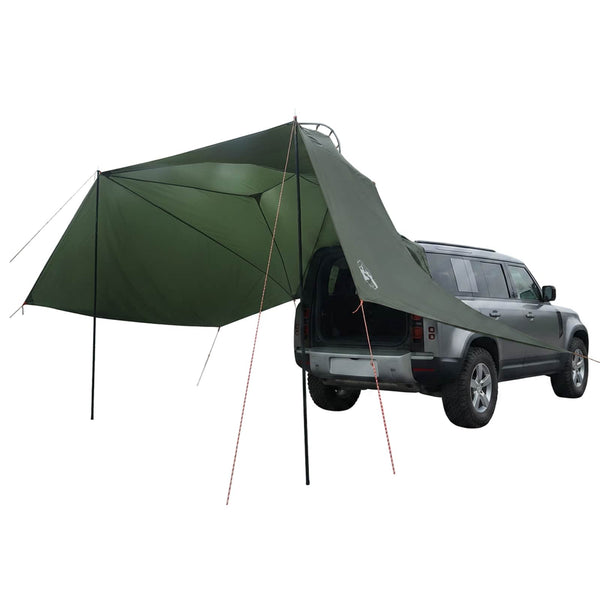 Auto Teltta Armivihreä 350 x 250 cm Polyesteri ja teräs