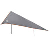 Ajoneuvoaukko Harmaa ja oranssi 500 x 515 x 215 cm