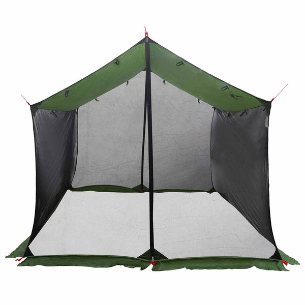 Camping-teltta verkkoseinillä Vihreä 340 x 260 x 220 cm