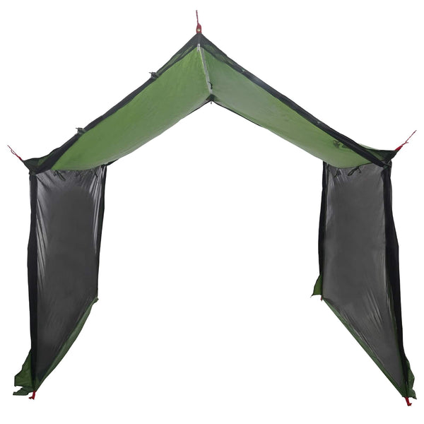 Camping-teltta verkkoseinillä Vihreä 340 x 260 x 220 cm