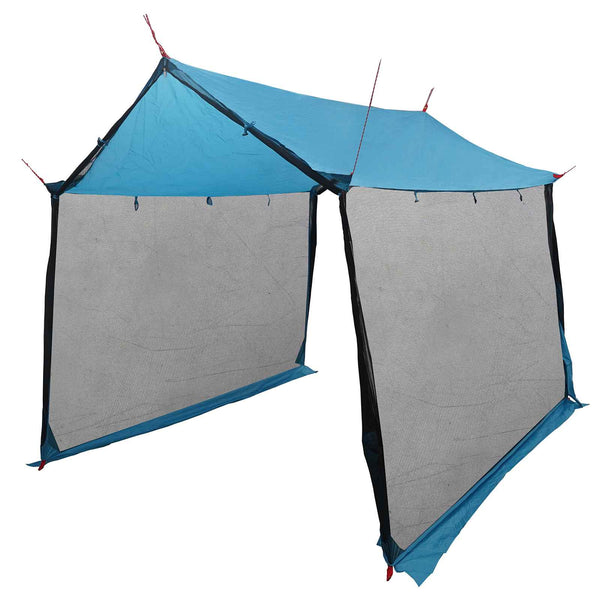 Camping-teltta verkkoseinillä Sininen 270 x 210 x 210 cm