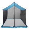 Camping-teltta verkkoseinillä Sininen 270 x 210 x 210 cm