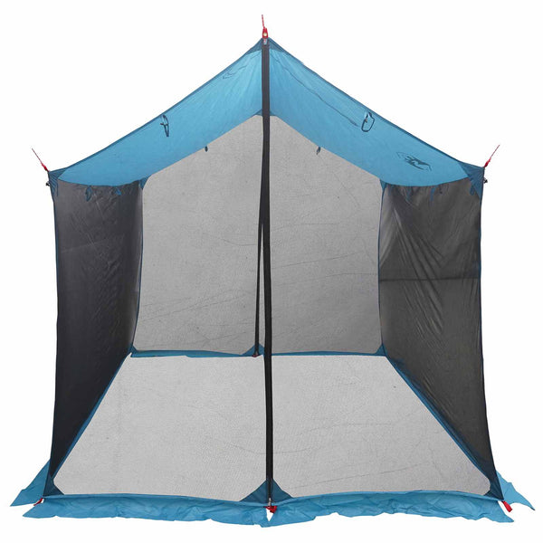 Camping-teltta verkkoseinillä Sininen 270 x 210 x 210 cm
