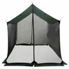 Camping-teltta verkkoseinillä Armivihreä 270 x 210 x 210 cm