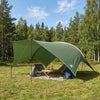 Vedenkestävä leiritarppa Vihreä 690 x 580 x 255 cm