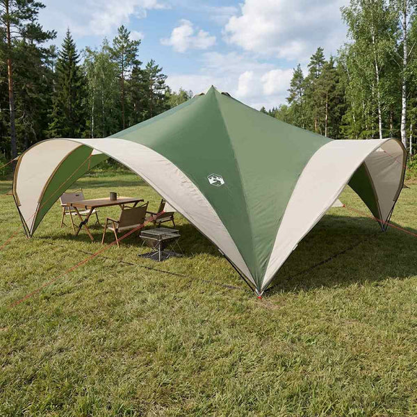Juhlateltta Vihreä 600 x 600 x 400 cm Polyesteri ja teräs