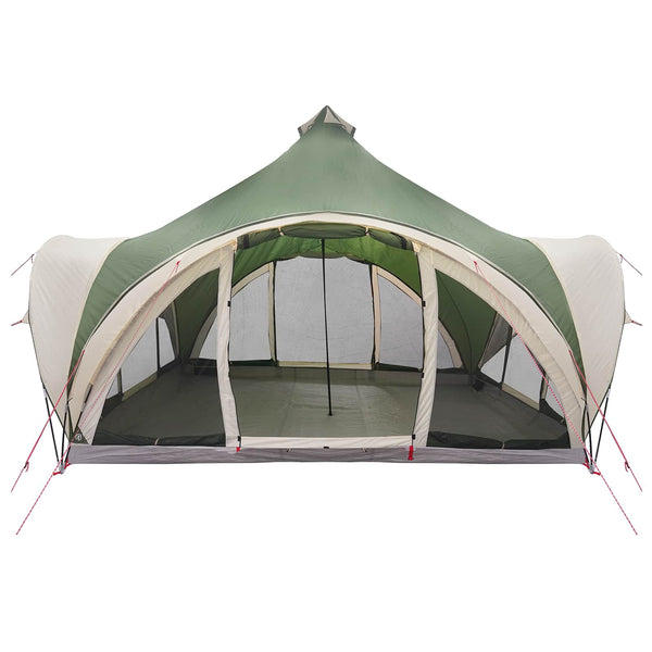 Tipi-teltta 6.0 hengelle Vihreä Polyesteri ja teräs