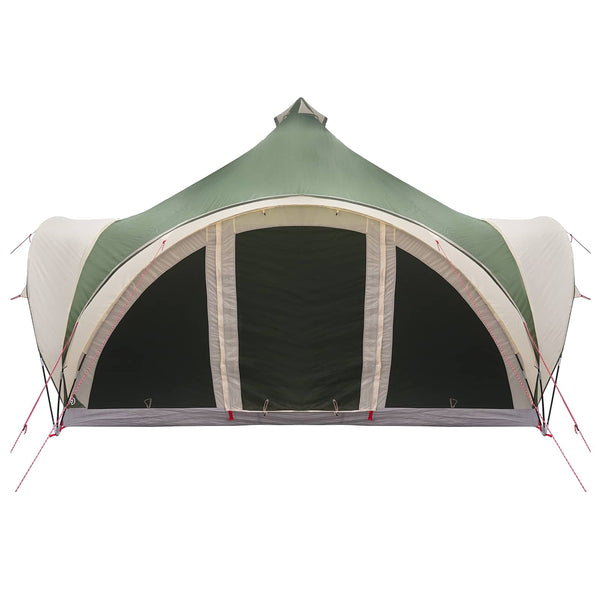 Tipi-teltta 6.0 hengelle Vihreä Polyesteri ja teräs