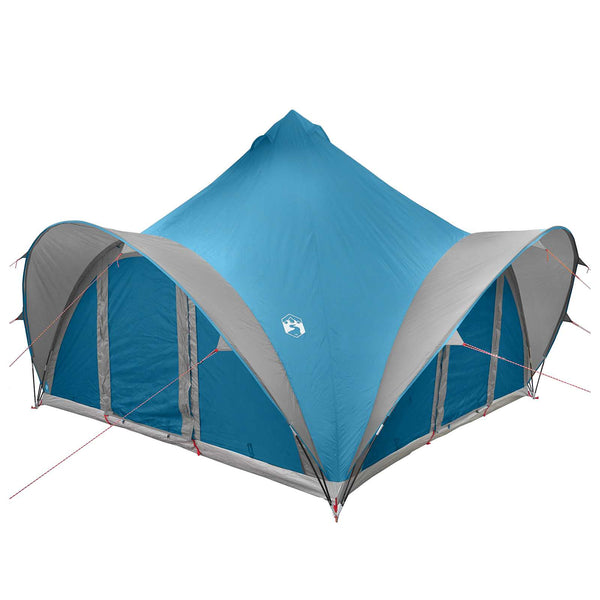 Tipi-teltta 6.0 hengelle Sininen Polyesteri ja teräs