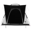 Leirintäteltat 2 hengelle Valkoinen Mustoutus