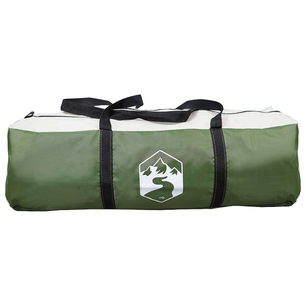 Tunneliteltta Vihreä 6-henkilöä Polyesteri ja teräs