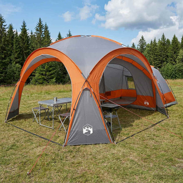 Sivukuvio Harmaa ja oranssi 643 x 408 x 260 cm
