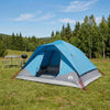 Hetkiteltan Sininen 305 x 215 x 140 cm Polyesteri ja teräs