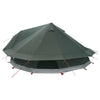 Tipi-teltta 20 hengelle Armivihreä Polyesteri ja teräs