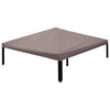 Gazebo-kansio Taupe 300 x 300 cm Polyesteri ja teräs