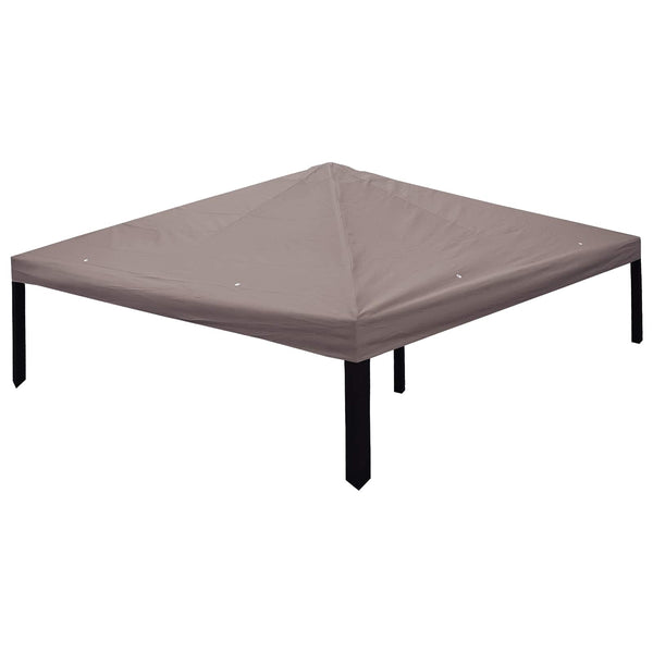 Gazebo-kansio Taupe 300 x 300 cm Polyesteri ja teräs