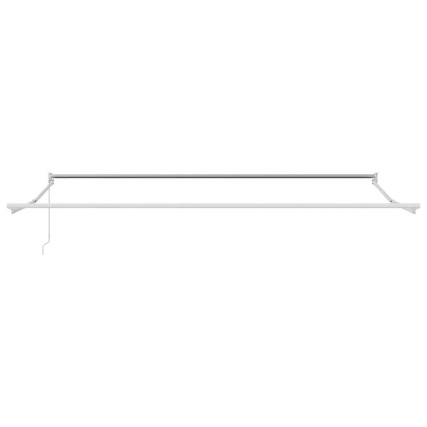 Vedettävä markiisi Antrasiitti ja Valkoinen 4 x 2 m