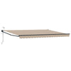 Sähkökäyttöinen Vedettävä Varjo Beige 4,5 × 3 m