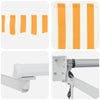 Sähkökäyttöinen Vedettävä Varjo 3 x 2,5 m
