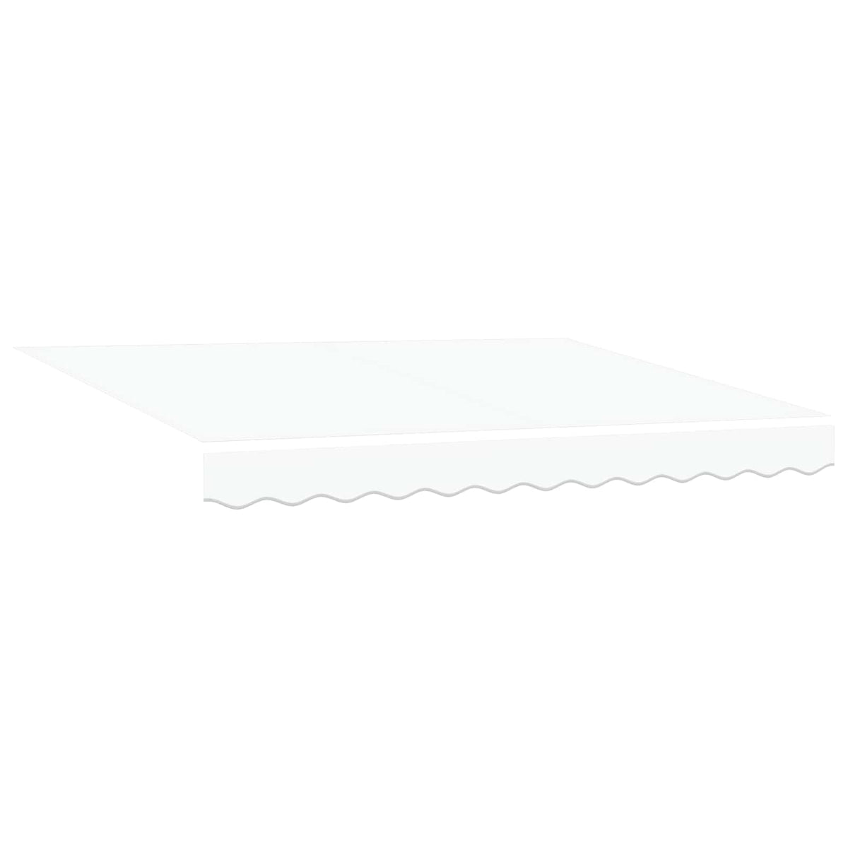 Aurinkokäyttöinen sähkömarkiisi 3 x 2,5 m valkoinen