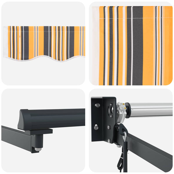 Sähkökäyttöinen Vedettävä Varjo 3,5 x 2,5 m