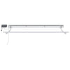 Manuaalinen markiisin runko LED-valoilla 2,5 x 2 m