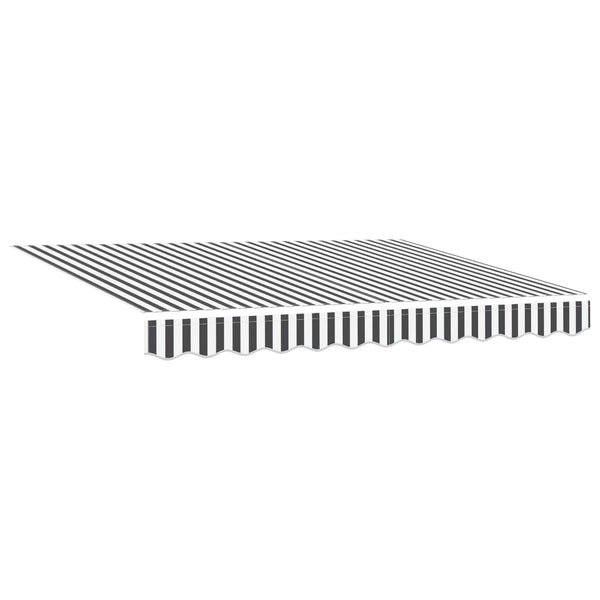 Manuaalinen markiisin runko LED-valoilla 3 x 2,5 m